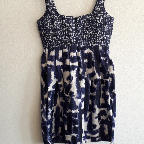 BB Dakota Anthropologie Tie Dye Silk Dress - Picture 5 of 8